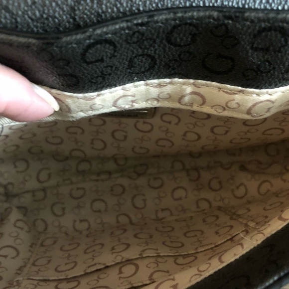 Guess Small Crossbody Bag Dark Gray - Picture 11 of 15